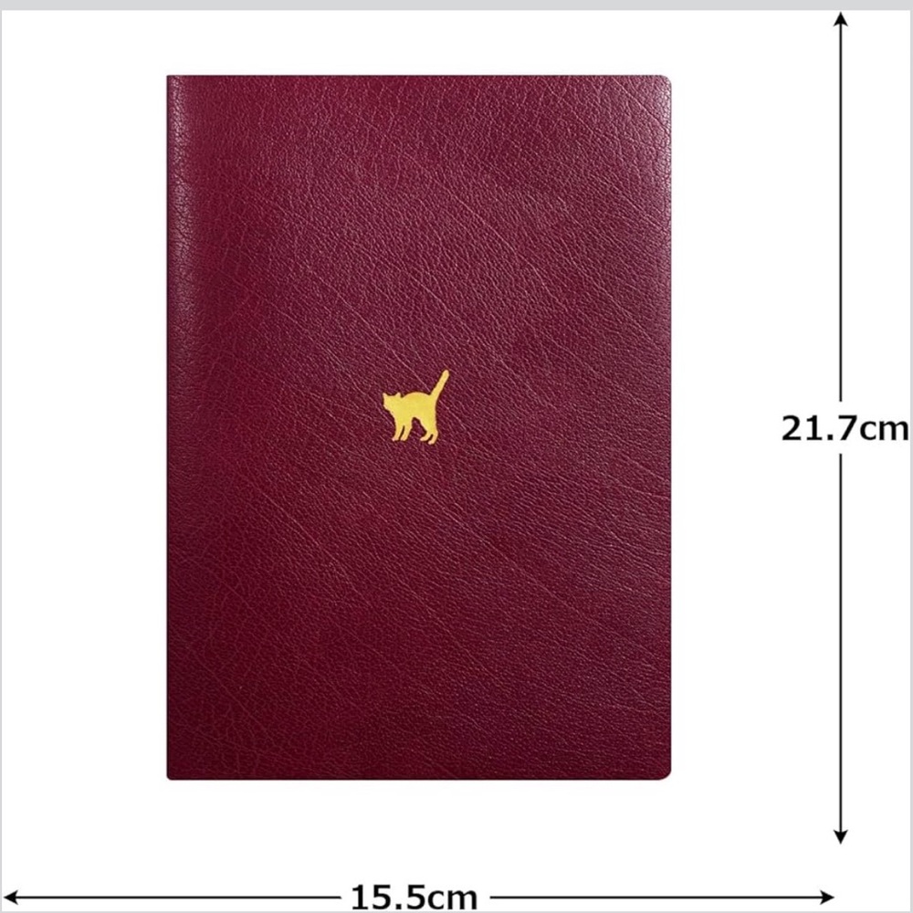 Makota Burgundy Planner 2026 -Not sold in US* Cat From Japan